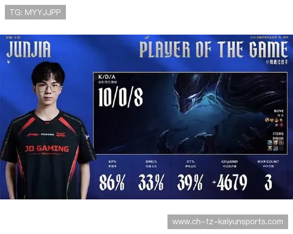 JDG上路单杀打出，镜头直接锁定